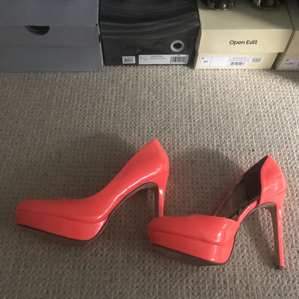 Neon heels